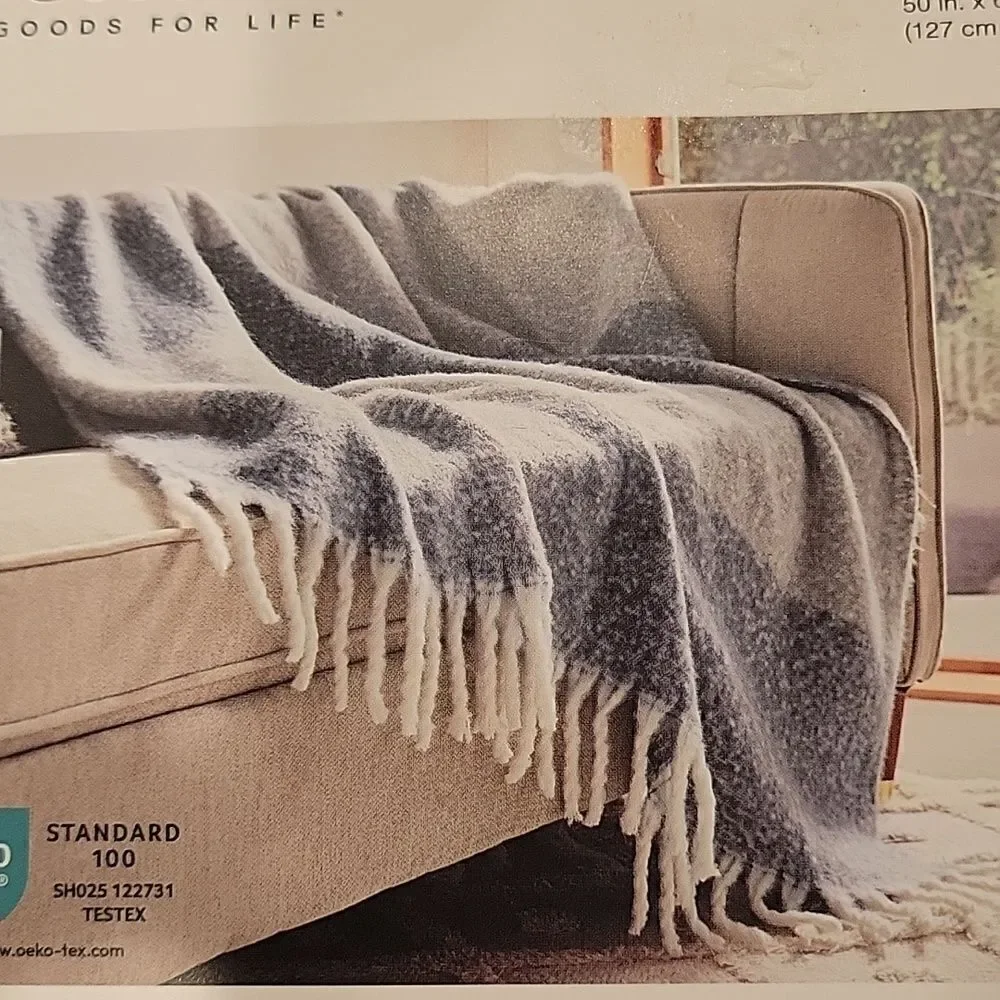 Sonoma Faux Mohair Throw